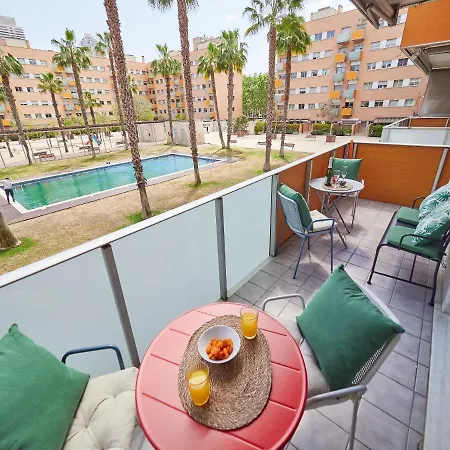 Barcelonaforrent Olimpica Pool Apartment *